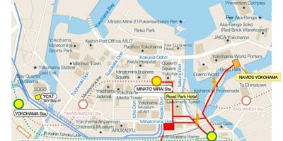 Minato mirai 21 térkép